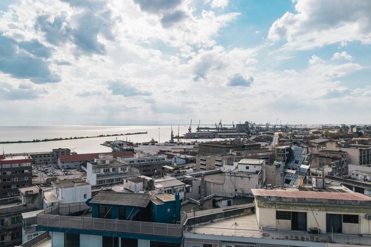 City Center, Sea View, Big Private Tarrace سالونيك المظهر الخارجي الصورة